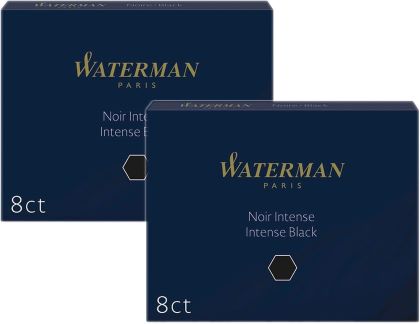 waterman_paris_fountain_pen_ink_cartridges_refill_intense_black_pack_of_2_wat52021_smooth_flowing_and_long_lasting_inks_waterman_inktense_black